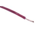 Stranded Wire PVC 0.08mm² Tinned Copper Red 100m